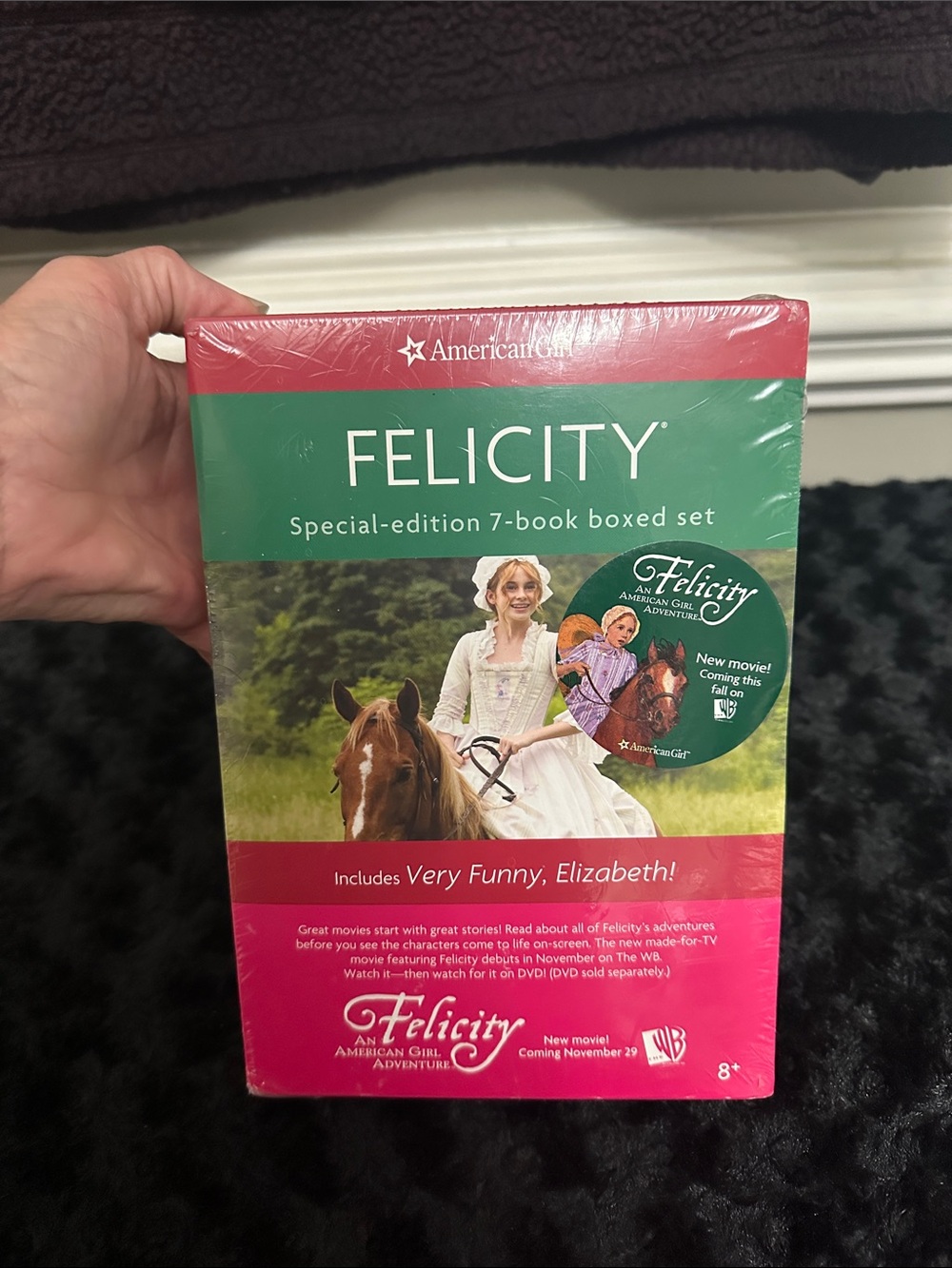 New & Sealed American Girl Felicity & Elizabeth special edition book box set
